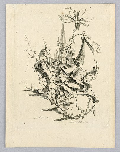 Chinoiserie Vignette with Singe
