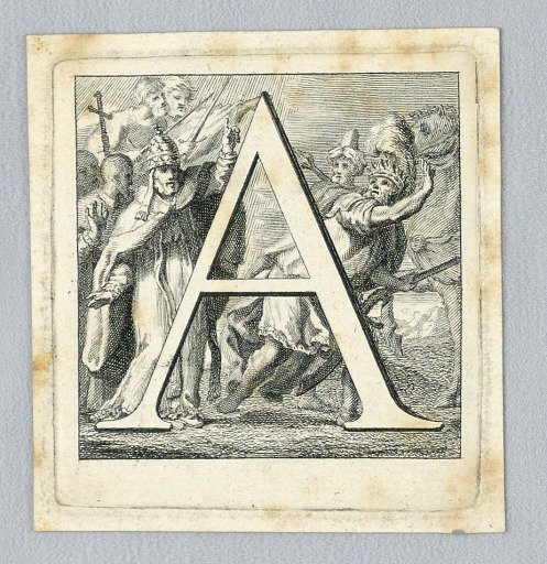 Decorated Inititial "A"