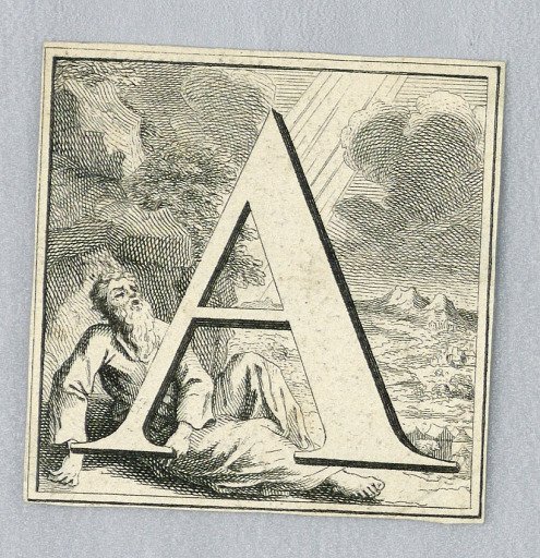 Decorated Inititial "A"