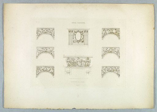 Hotel Torpanne: Sculptures de la Facade