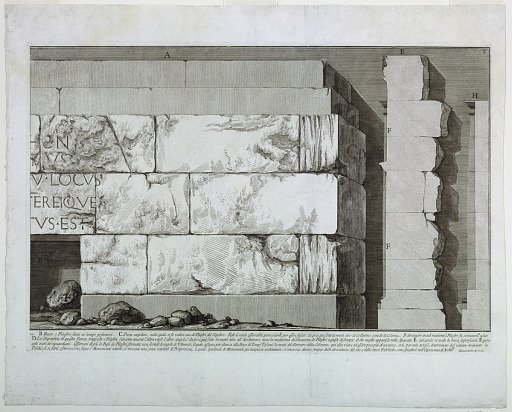 Plate V, vol. II of "Le Antichità Romane"