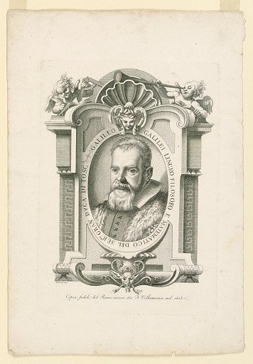 Portrait of Galileo Galilei (1562-1642)