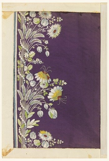 Embroidery sample