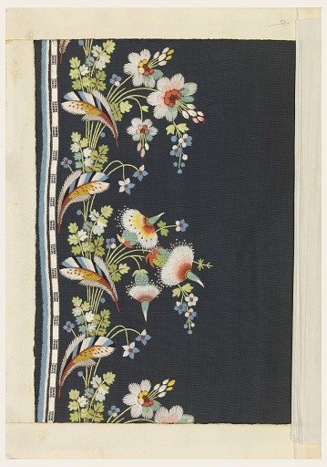 Embroidery sample