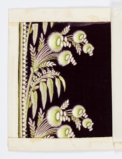 Embroidery sample