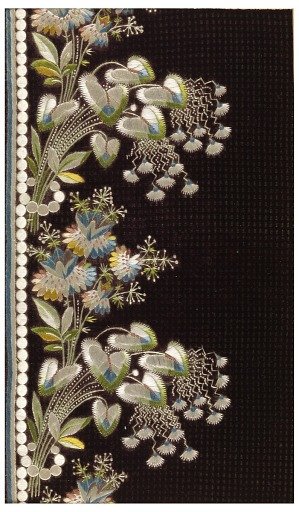 Embroidery sample