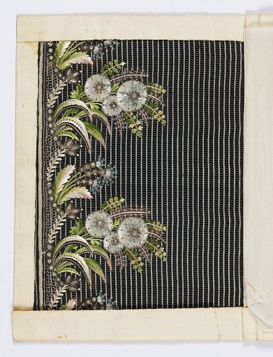 Embroidery sample