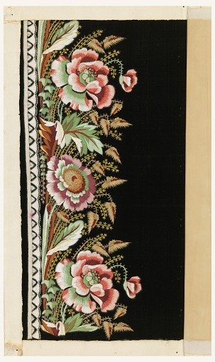 Embroidery sample