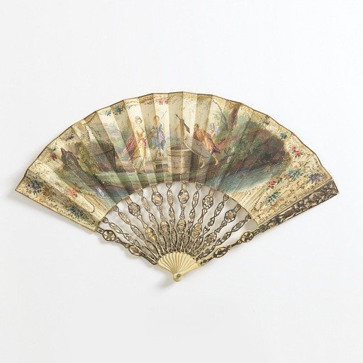 Pleated fan