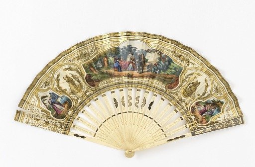 Pleated fan
