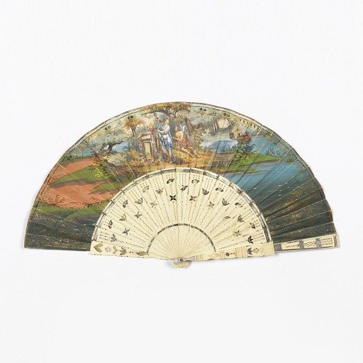 Pleated fan