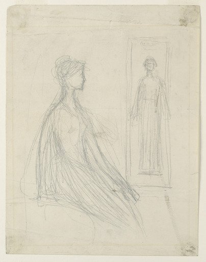 Studies for the Violet Sargent Bronze Plaque in the Art Institute of Chicago