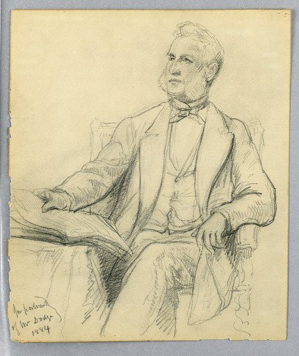 William E. Dodge Seated