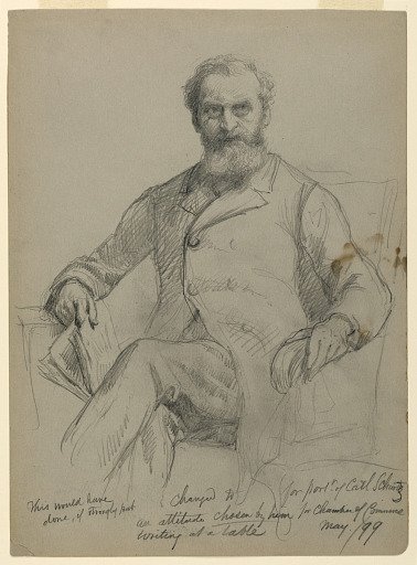Carl Schurz Seated
