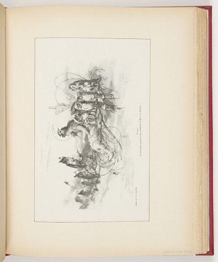 Excerpt from "An Artist Among Animals" from Scribner's Magazine (XIV, No. 6, December 1893, p. 755, 756)