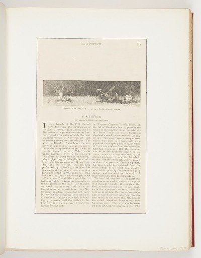 Struggle of Love, Illustration for Harper's New Monthly Magazine (LXXVIII, No. CCCCLXIII, December 1888, p. 52)