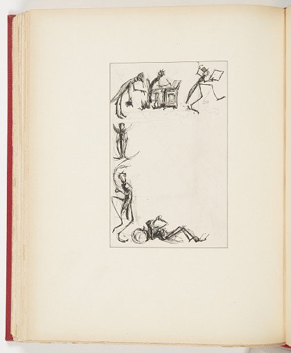 Sketch for “Grasshopper and the Ant” in “Comic Fables, Out of The World Series”