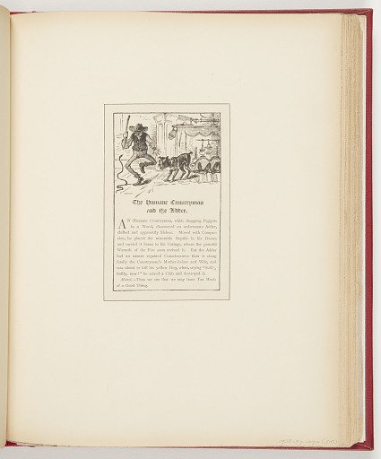The Humane Countryman and the Adder