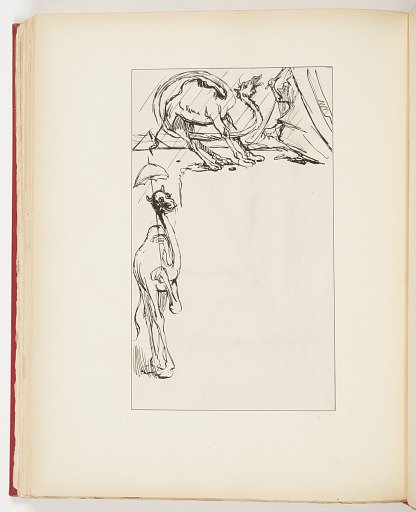 Sketch for "The Intruding Camel"