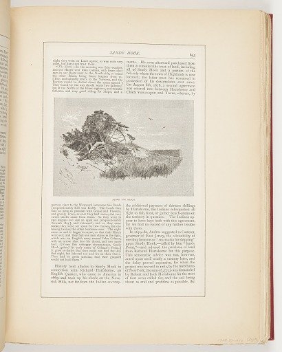 Along the Beach, Illustration for Scribner's Monthly (XVIII, No. 5, September 1879, p. 643)