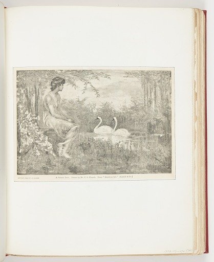 A Spring Idyl, Illustration for The Book Buyer (III, No. 10, November 1886, p. 443)