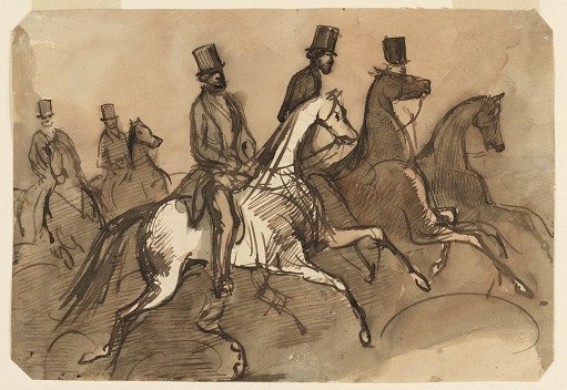 Men on Horseback