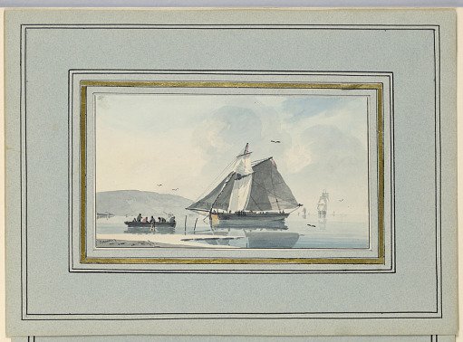 A Bay with Ships