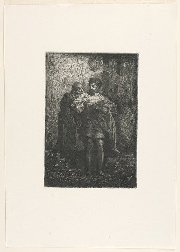 Death comes to the artist