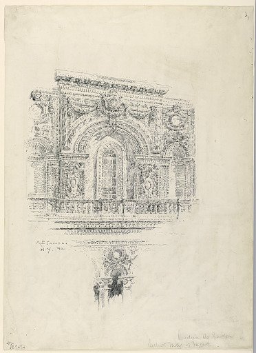 Center of the Madison Avenue Façade, Madison Square Garden