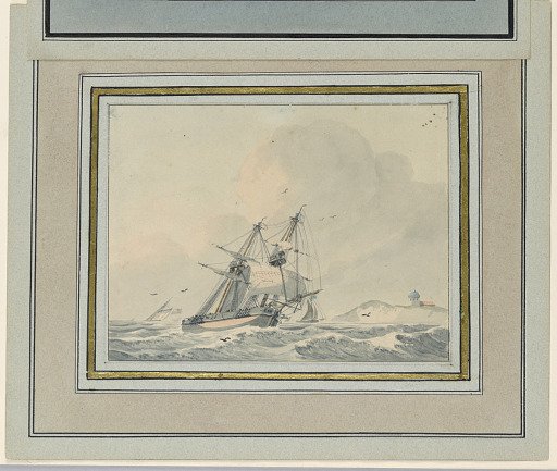 Sailing Ships Near a Cape