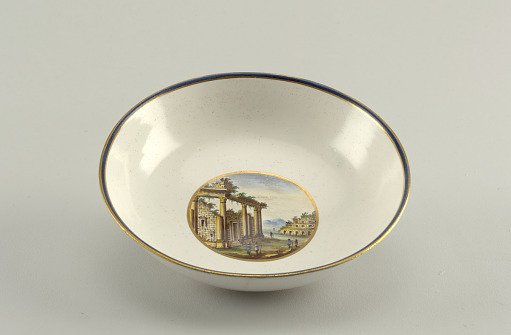 Bowl, from a "Topographical" Dinner or Dessert Service ("A Vedute")