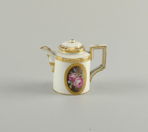 Coffeepot with Rose Medallion