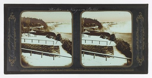 Winter Niagara Falls, General View from the American Side