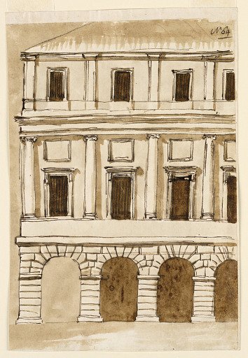 Elevation of a Town Mansion