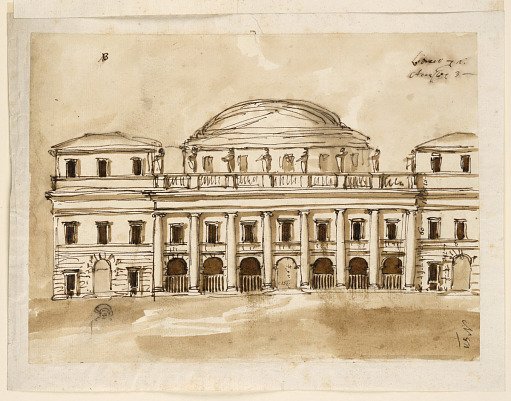 Elevation of a Town Mansion