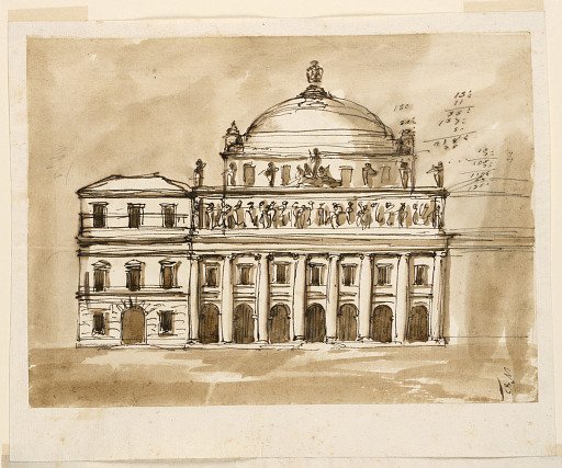 Elevation of a Town Mansion