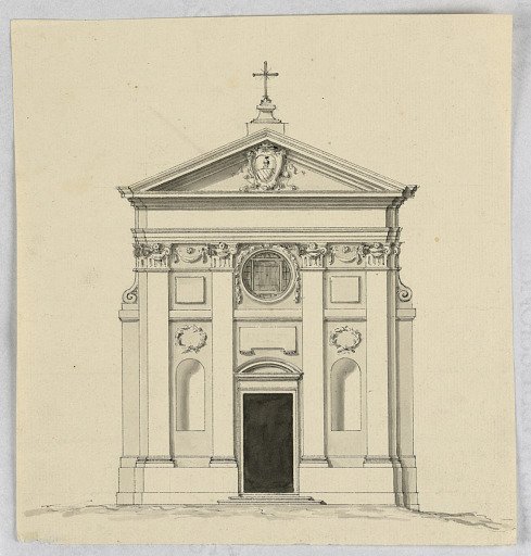 Elevation of a Small Church