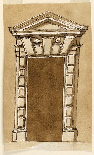 Elevation of a Door Frame