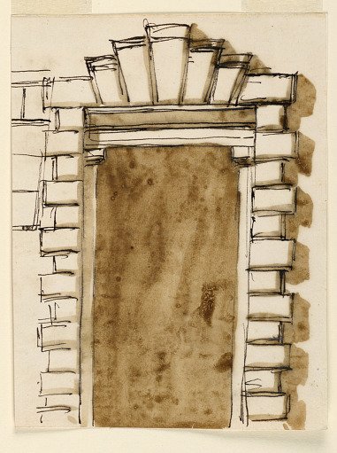 Elevation of a Doorcase