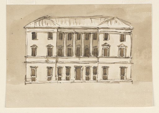 Elevation of a Town Mansion