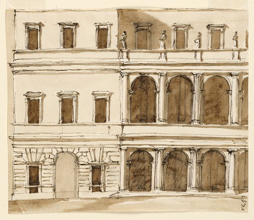 Elevation of Town Mansion