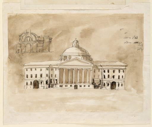 Elevation for a Public Building