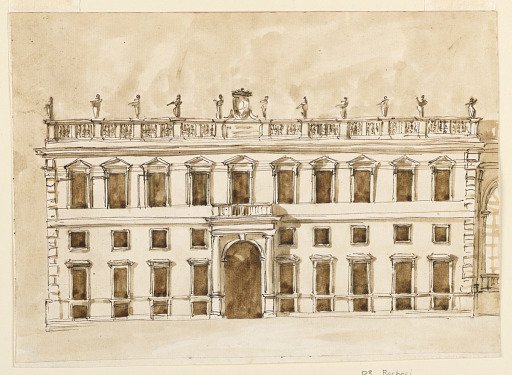 Elevation of a Lateral Wing of a Palace