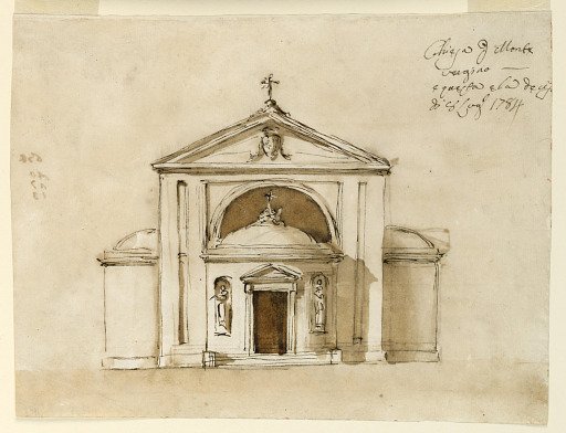 Elevation of a Church for Monte Vergine