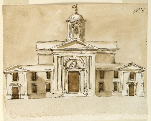 Elevation of a Church for Monte Vergine