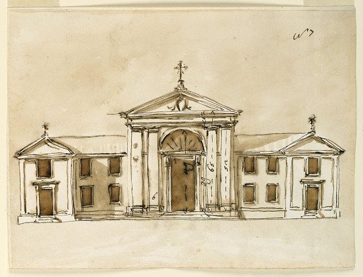 Elevation of a Church for Monte Vergine