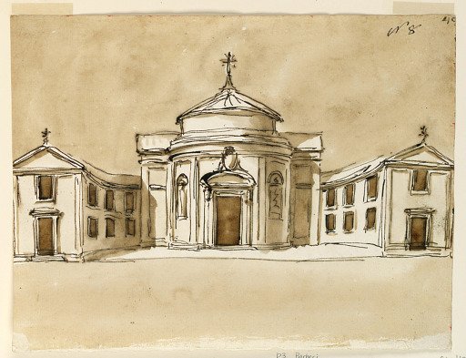 Elevation for a Church for Monte Vergine
