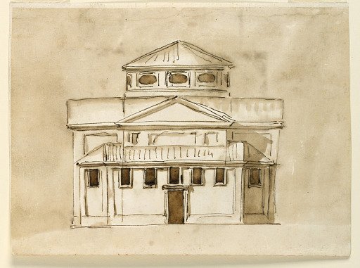 Elevation of a Church for Monte Vergine
