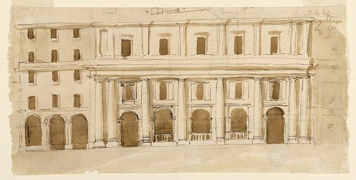 Elevation of a Town Mansion