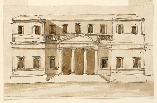 Elevation of a villa